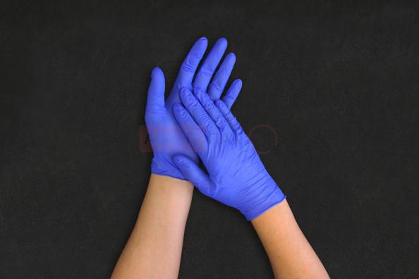 текстурированные нитриловые перчатки
